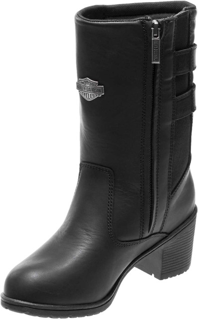 靴 Harley Davidson Women Riding Boots Shay Harley-Davidson® Women's Kirkley 8-Inch Waterproof Black