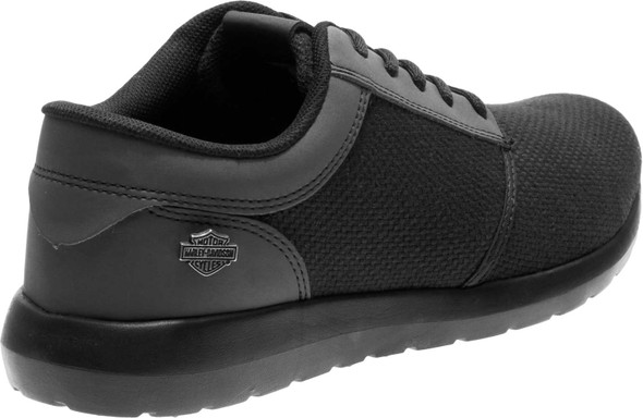 Harley-Davidson® Men's Jenkins Soft Low-Top Black Sneakers