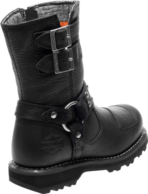 HARLEY DAVIDSONブーツ Harley-Davidson® Women's Marmora 7.5-Inch Black Motorcycle Boots