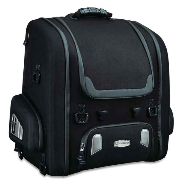 Kuryakyn XKursion XW5.5 Motorcycle Roller Rack Bag - Black, 19.5 x 13 x 22 5276 - Wisconsin Harley-Davidson