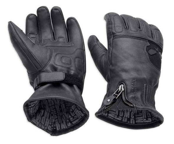 Harley-Davidson® Men's Admiral Under Cuff Gauntlet Gloves