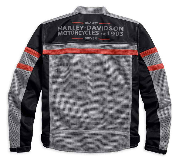 Harley-Davidson® Men's Diffusion Colorblocked Mesh Riding Jacket
