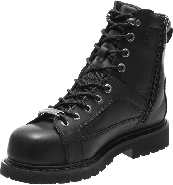 Harley-Davidson® Men's Abercorn Black Safety Toe Motorcycle Boots