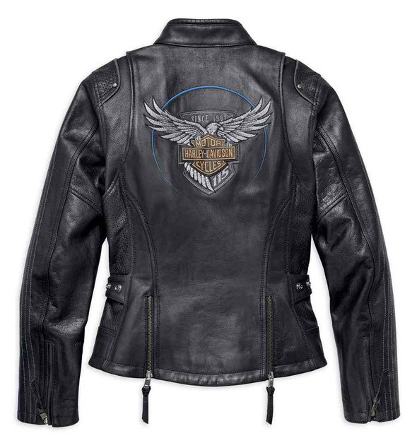 Harley-Davidson® Women's 115th Anniversary Leather Jacket