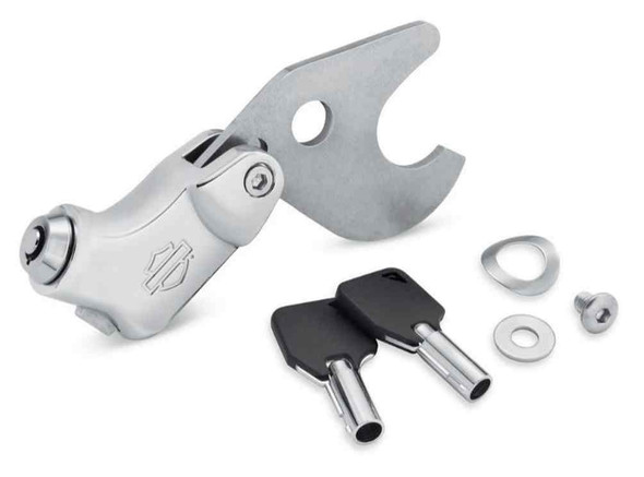 Harley-Davidson HoldFast Locking Latch - Chrome Finish, Softail Models 52300513 - Wisconsin Harley-Davidson