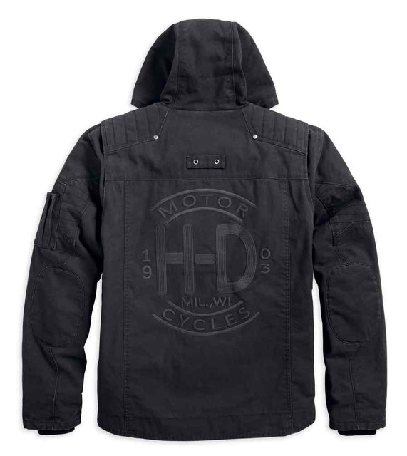 Harley-Davidson® Men's Grind Hooded Workwear Casual Jacket