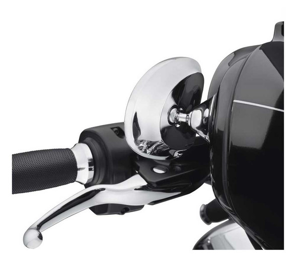 Harley-Davidson® Chrome Tapered Fairing Mount Mirrors, Chrome