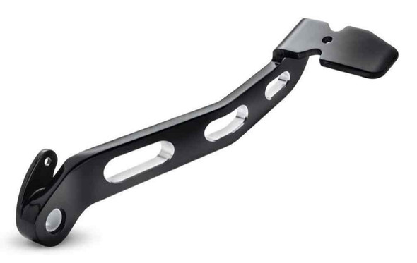 Harley-Davidson Edge Cut Billet Rear Brake Lever, Fits Softail Models 41600217 - Wisconsin Harley-Davidson