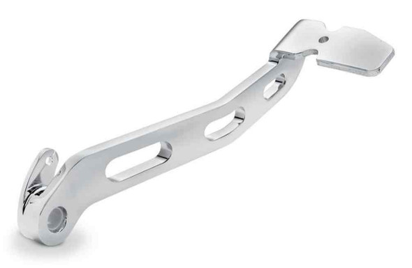 Harley-Davidson Billet Rear Brake Lever, Chrome Finish, Softail Models 41600215 - Wisconsin Harley-Davidson