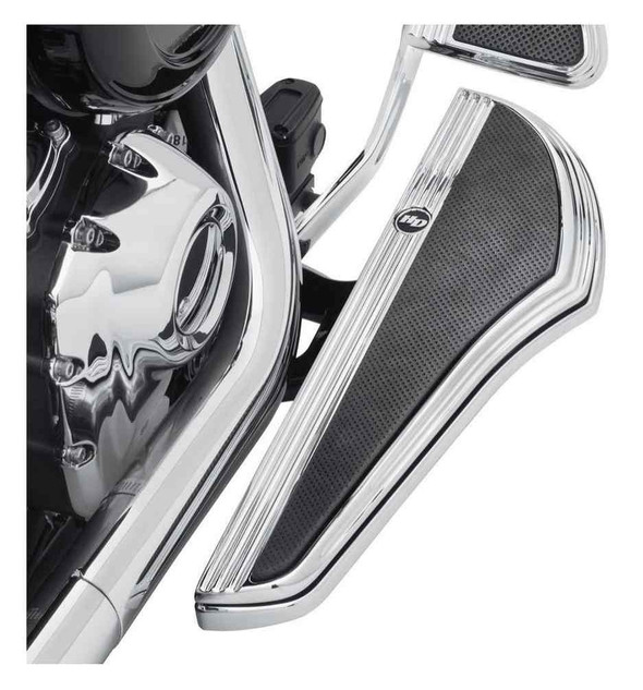 Harley-Davidson® Defiance Rider Footboard Kit - Chrome, Softail