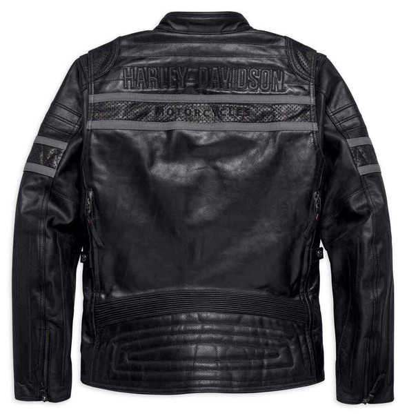 ジャケット・アウター HARLEY-DAVIDSON Leather jacket Harley Davidson XL Leather Jacket 120th Anniversary Cycle