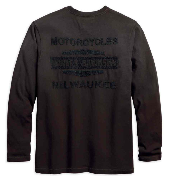 【Men's】Harley－Davidson 長袖シャツ Harley-Davidson® Men's Embroidered Slim Fit Long Sleeve Shirt