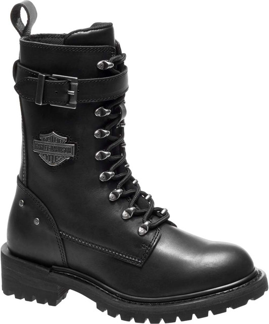 Harley-Davidson Women's Calvert 8-Inch Motorcycle Boots D87153 - Wisconsin Harley-Davidson