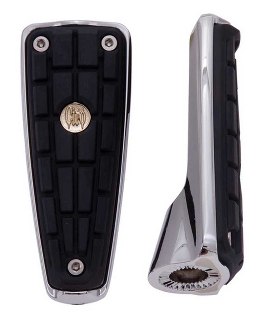 Ciro CMX Footpegs Without Mount - Chrome or Black Finish, Sold in Pairs - Wisconsin Harley-Davidson