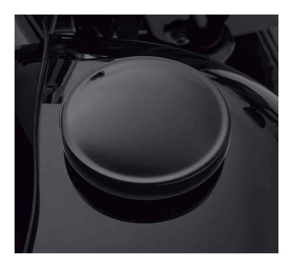 Harley-Davidson® Custom Fuel Cap, Multi-Fit Item - Gloss Black Finish  61100093 - Wisconsin Harley-Davidson