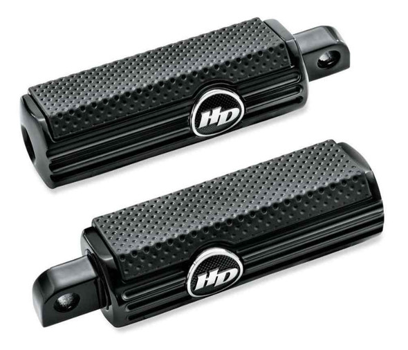 Harley-Davidson Defiance Footpegs - Black Anodized, Fits XG Models 50500678 - Wisconsin Harley-Davidson