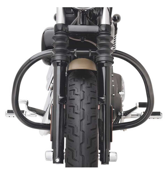 Harley-Davidson Engine Guard Kit - Black, Fits 04-later XL & XR Models 49215-07 - Wisconsin Harley-Davidson