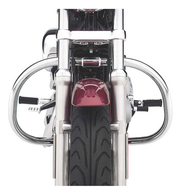 Harley-Davidson Engine Guard Kit - Chrome, Fits 04-later XL & XR Models 49060-04 - Wisconsin Harley-Davidson