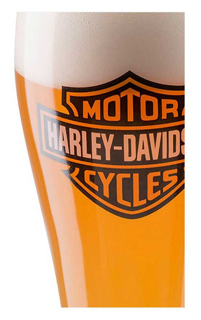 Harley-Davidson® Core Bar & Shield Logo Pilsner Glass - 22 oz. HDX