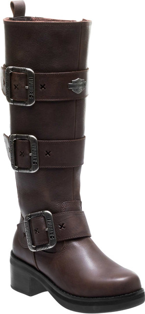 【レディース特価セール】Harley Davidson Beechwood ブーツ Harley-Davidson® Women's Bostwick 14-Inch Black or Brown