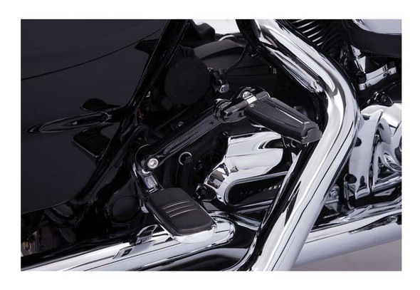 Ciro Adjustable Passenger Comfort Peg Mounts Multi Fit Item Chrome or Black