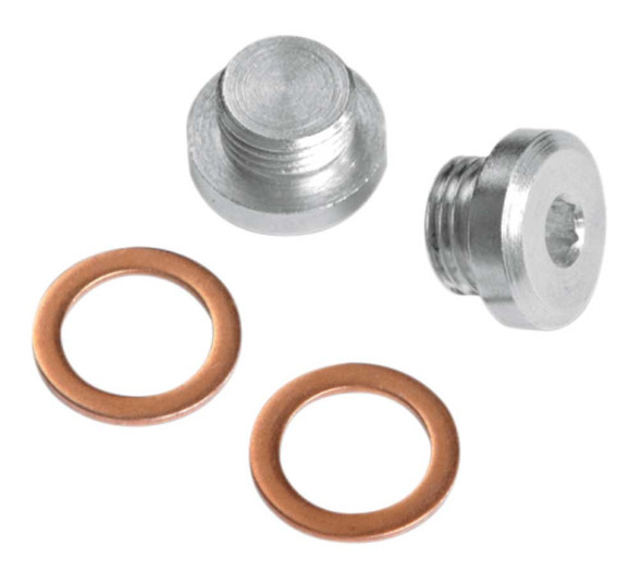 Vance & Hines O2 Sensor Port Plug Kit - 12mm x 1.25mm 1861-0607 - Wisconsin Harley-Davidson