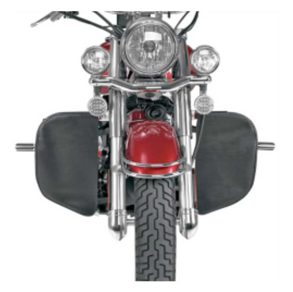 Hopnel Engine Guard Covers with 2 Pouches, For Harley-Davidson 1624-0144 - Wisconsin Harley-Davidson