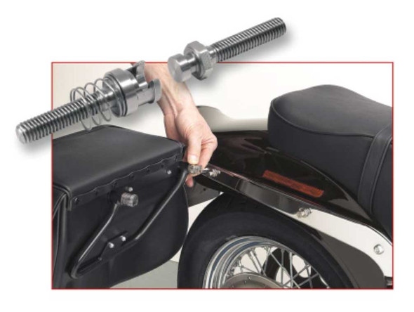 Cycle Visions Stainless Steel Barebacks For Harley-Davidson, Chrome 7807-0036 - Wisconsin Harley-Davidson