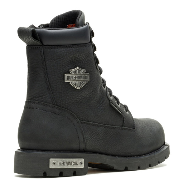 Harley-Davidson® Men's Prescott Waterproof Black Motorcycle Boots