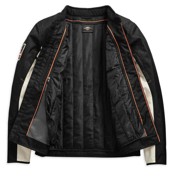 Harley-Davidson® Men's Piledriver Colorblocked Riding Jacket 98284
