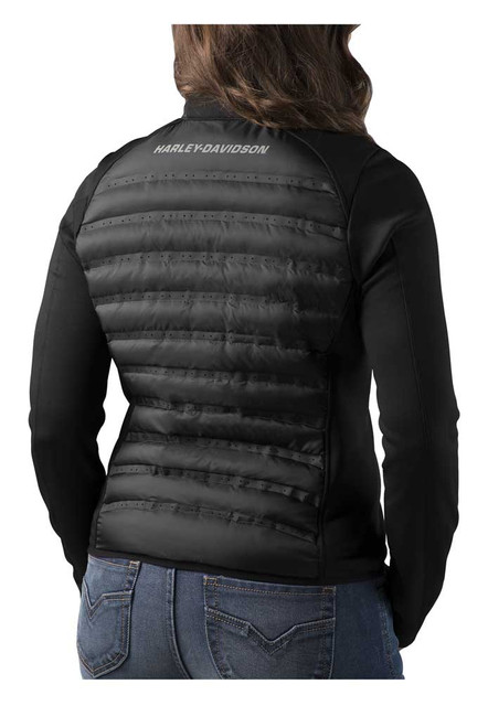 Harley-Davidson® Women's FXRG Thinsulate Mid-Layer Jacket, Black