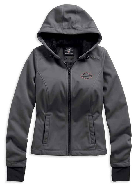 Harley-Davidson® Women's Hensal 3-IN-1 Riding Vented Jacket, Black
