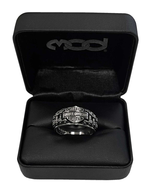 正規品・送料込み◆ADERERROR◆TRS chain ring BOLD Harley-Davidson® Men's Bar & Shield Bike Chain Ring