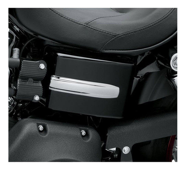 Harley-Davidson® Chrome Electrical Panel Trim, Fits 04-17 Dyna