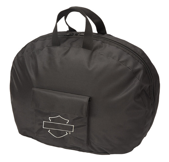Harley-Davidson Bar & Shield Half Helmet Carry Bag - Black 99427-MIDNIGHT - Wisconsin Harley-Davidson