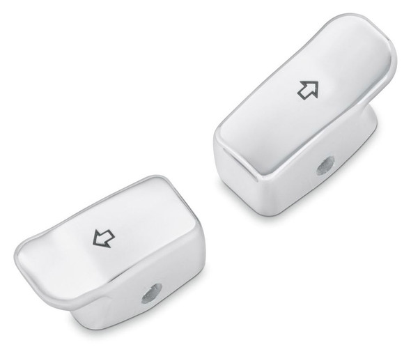 Harley-Davidson Turn Signal Extension Caps-Chrome, Fits XL/Dyna/Softail 71500178 - Wisconsin Harley-Davidson