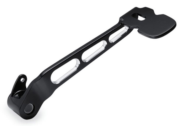 Harley-Davidson Edge Cut Billet Rear Brake Lever, Fit FL Softail Models 40079-10 - Wisconsin Harley-Davidson
