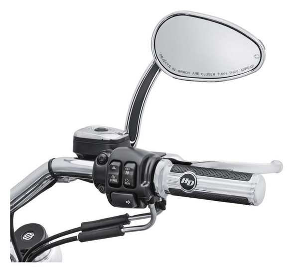 Harley-Davidson® Defiance Hand Grips - Chrome Finish, Multi-Fit