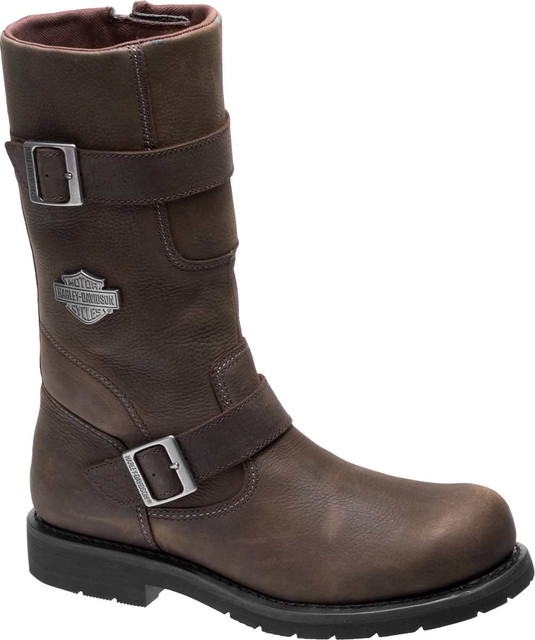Harley-Davidson® Men's Severn Black or Brown Motorcycle Boots