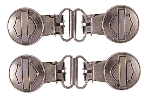 Harley-Davidson Men's Bar & Shield Mini Boot Clip, Sold In Pair HDMBS11600 - Wisconsin Harley-Davidson