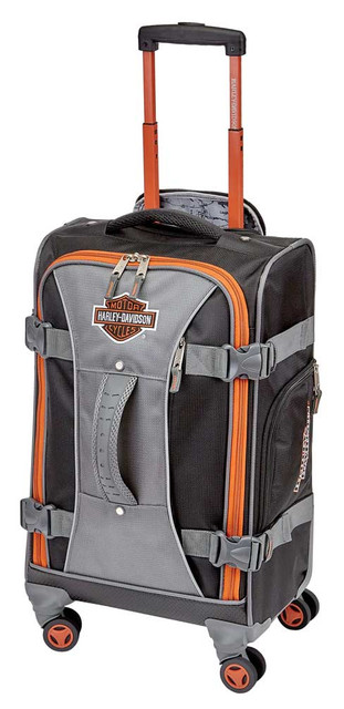 Harley-Davidson 22" Independence Pass Carry-On Luggage 99122-RUST/BLACK - Wisconsin Harley-Davidson