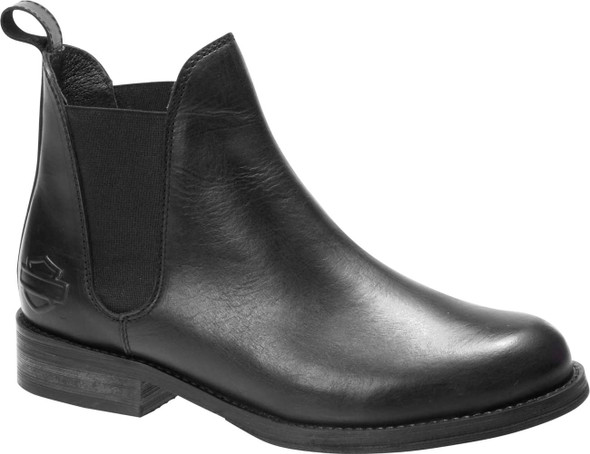 Harley-Davidson Women's Delano 4.5-Inch Black Casual Ankle Boots D84408 - Wisconsin Harley-Davidson