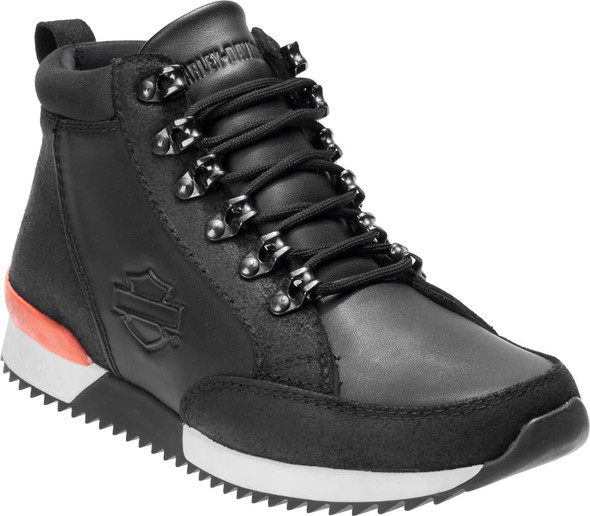 Harley-Davidson Men's Harlen 6-Inch Black Motorcycle Riding Boots D96185 - Wisconsin Harley-Davidson