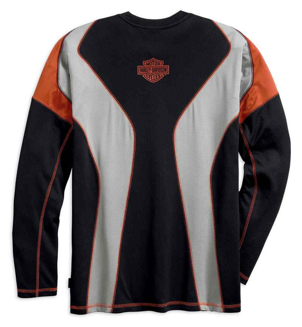 Harley Davidson® Mens Performance Long Sleeve Tee W Coolcore Tech 99198 19vm Wisconsin 