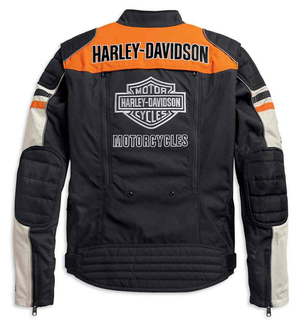 Harley-Davidson® Men's Metonga Switchback Lite Riding Jacket, Black ...