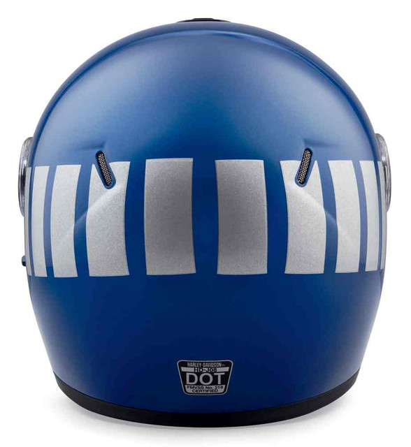 Harley-Davidson® Men's Myer J08 Fiberglass Modular Helmet, Fathom