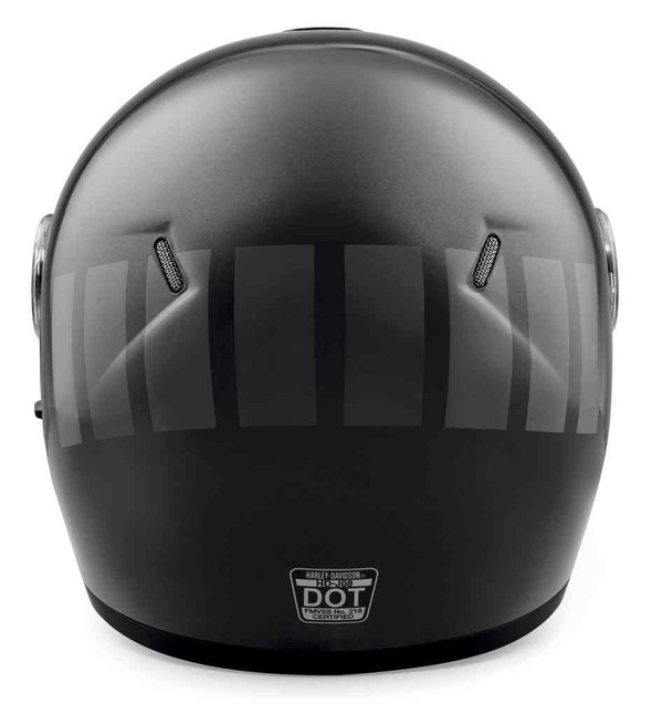 Harley-Davidson® Men's Myer J08 Fiberglass Modular Helmet, Silver