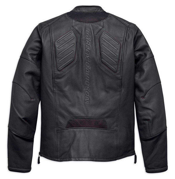 Harley-Davidson® Men's FXRG Perforated Slim Fit Leather Jacket
