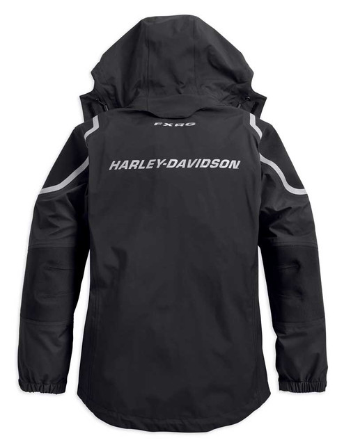 Harley-Davidson® Women's FXRG Waterproof Two-Way Zip Rain Jacket