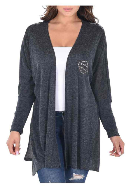 Harley-Davidson® Women's Road Clash Embellished Long Sleeve